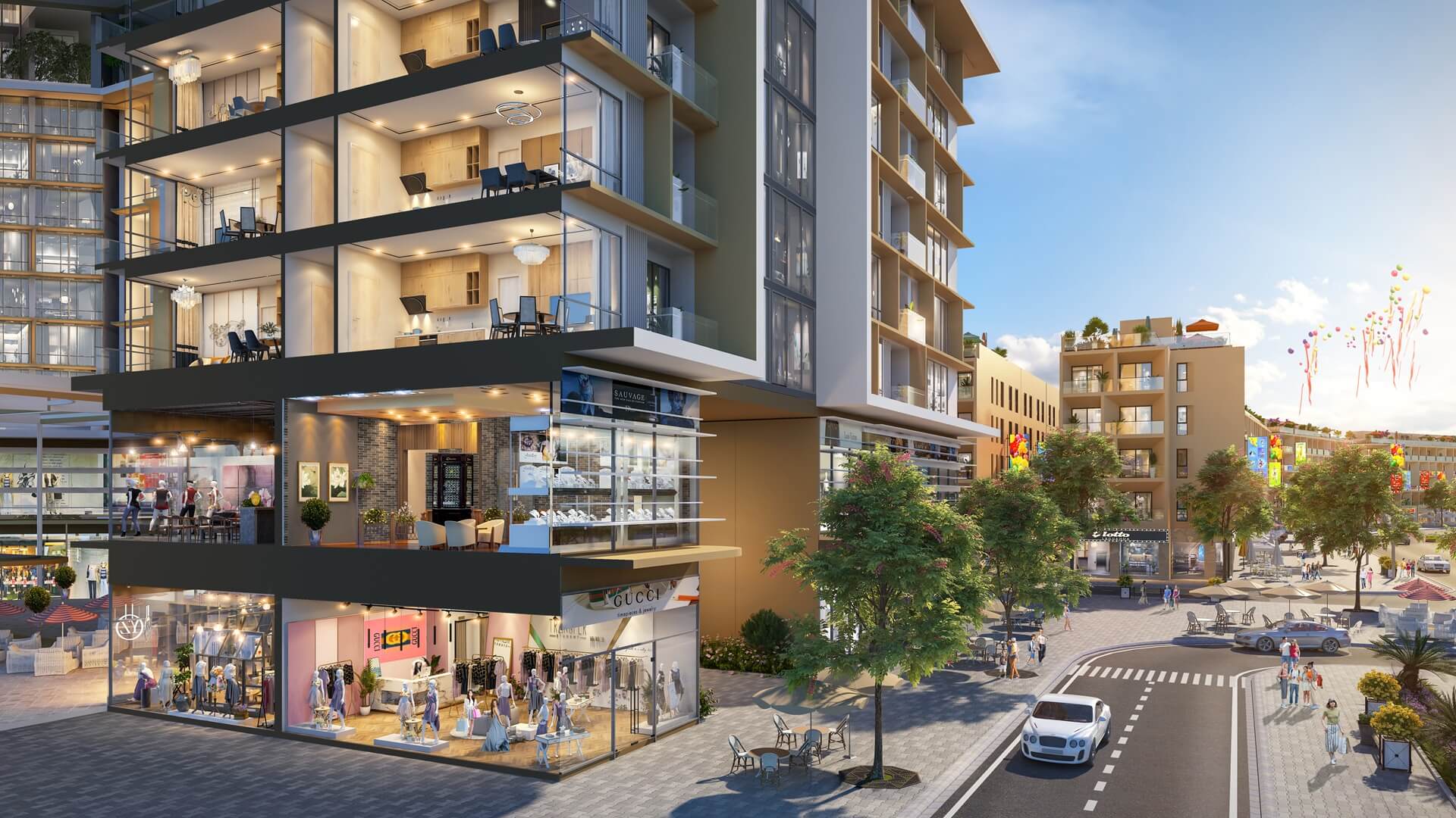 shophouse khối đế sun porta town bãi cháy hạ long