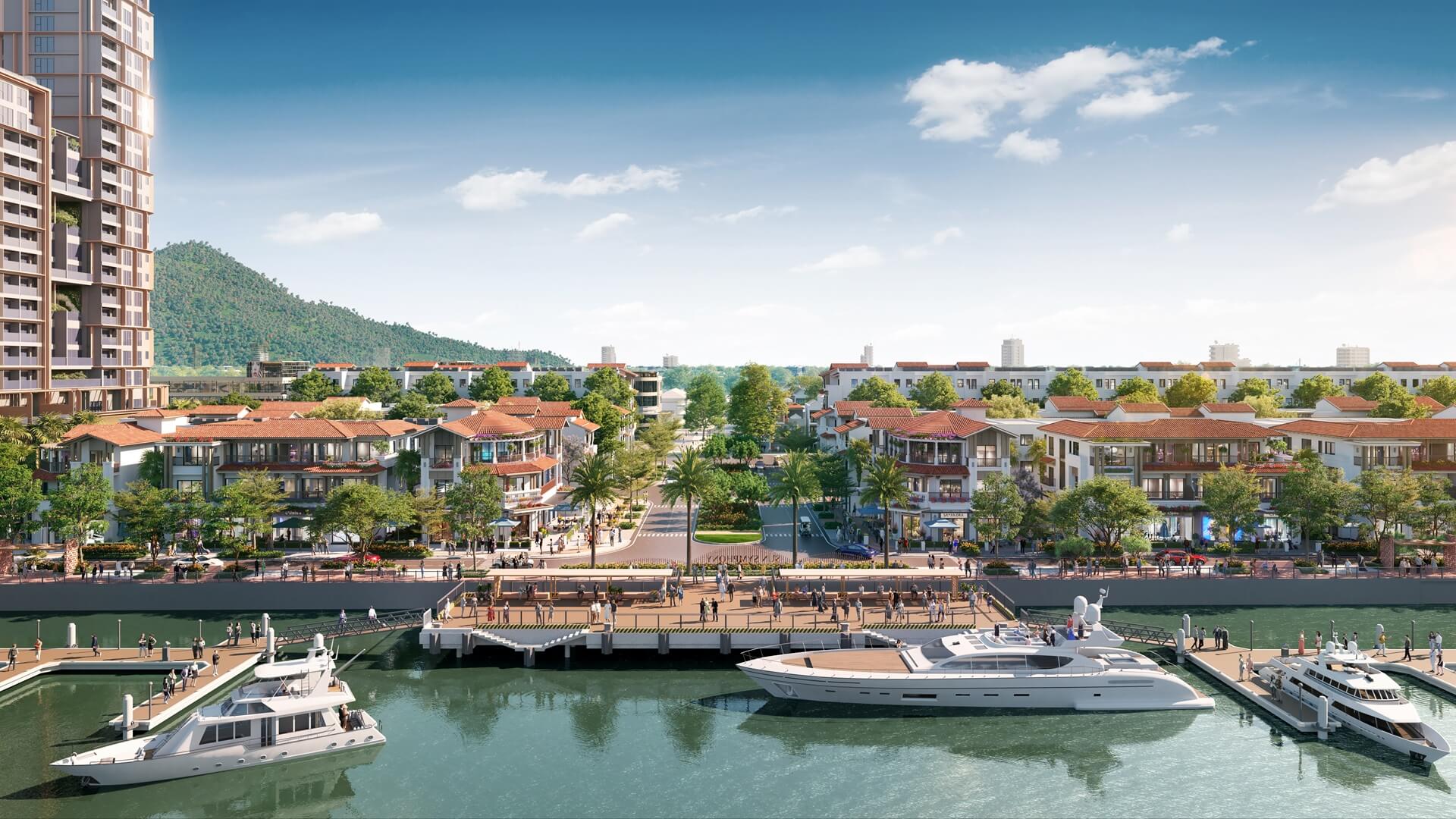 thấp tầng dự án sun porta town nha trang