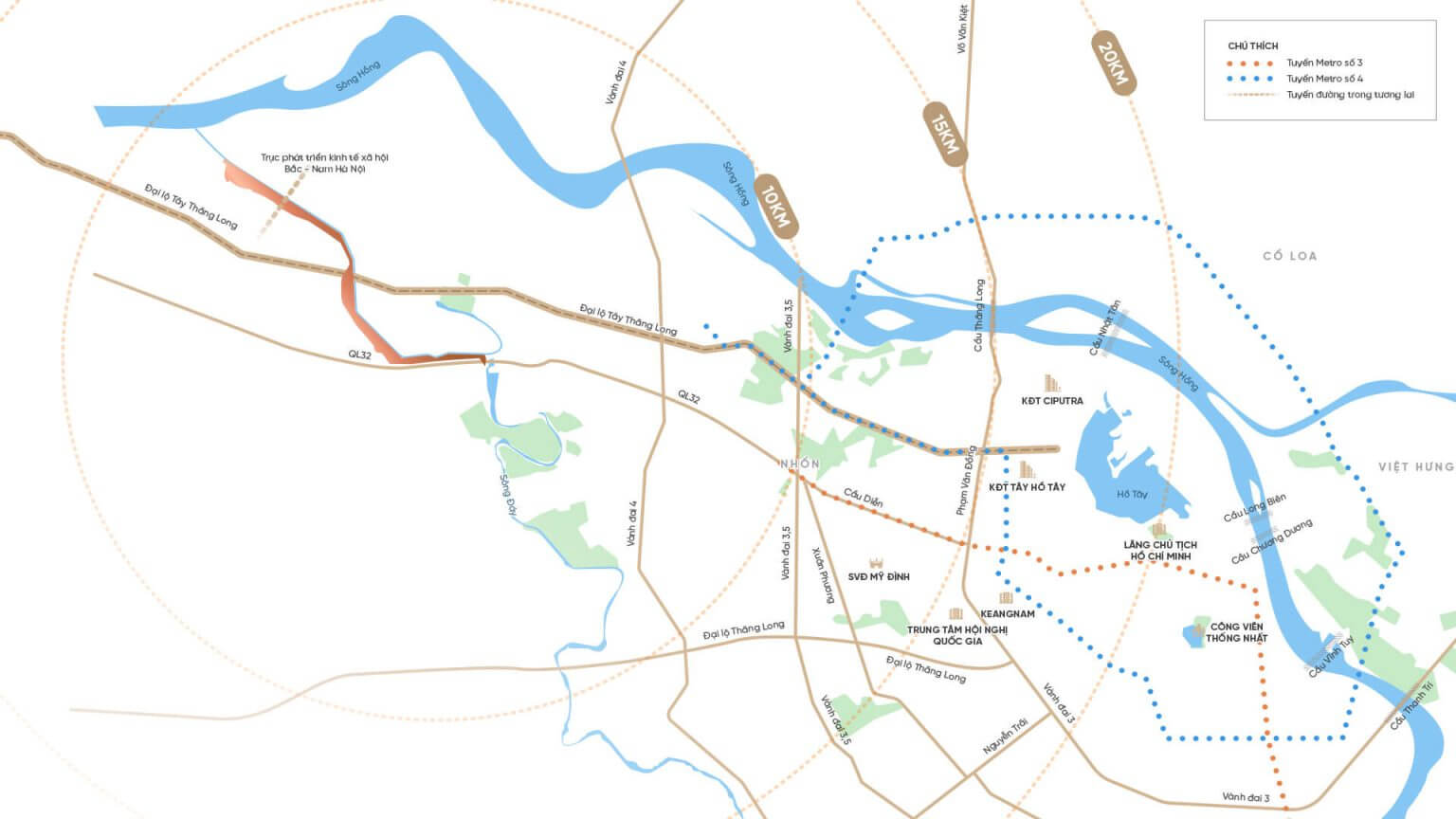 vị trí dự án sgo la porta phúc thọ hà nội
